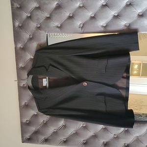 European Brown Pin stripe Sfera suit.